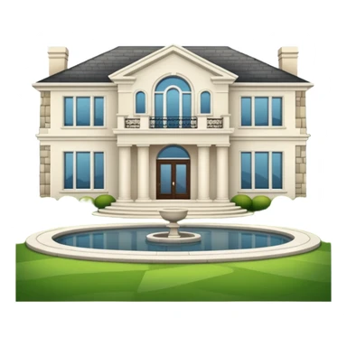 luxury mansion sticker