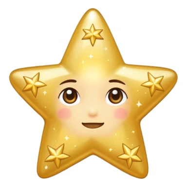 Can u make customize iMessage emoji of glittering and star pls.. something dreamy  sticker
