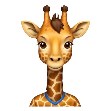 athlete player giraffe sticker