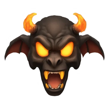 Balrog from the lord of the rings slack emoji sticker