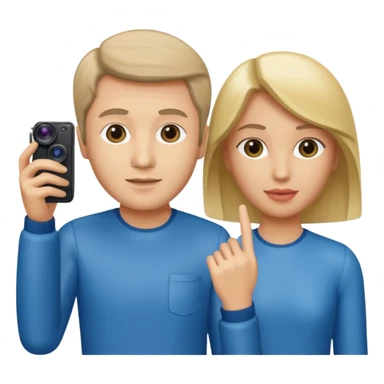 take photos with the wax figures sticker