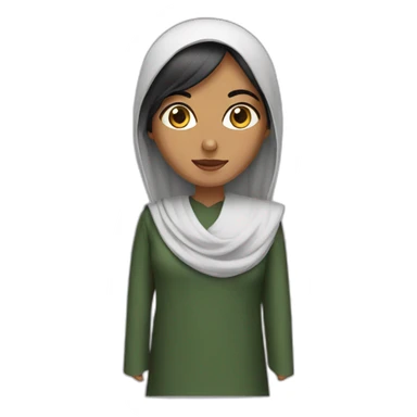 Saudi Arabia woman  sticker