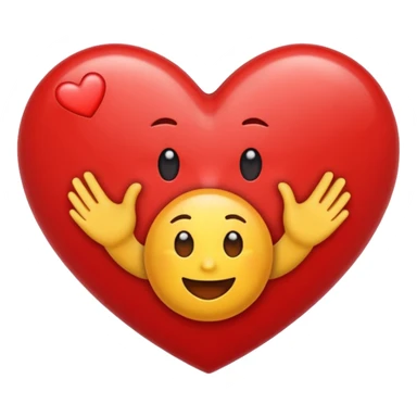 Susunkan aku emoji menjadi sebuah gambar love sticker