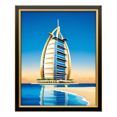 Burj Al Arab sticker