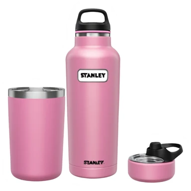 pink stanley water bottle 40 oz tumbler sticker