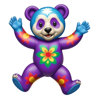 grateful dead dancing bear sticker