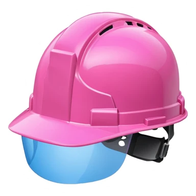 Pink Safety Helmets sticker
