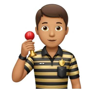 football referee with a vessel  sticker