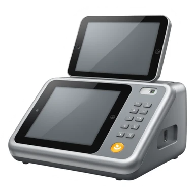 ultrasound machine system - large new more front view large ones- with whole box showing sticker