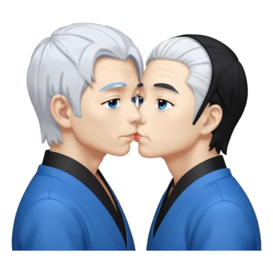 satoru gojo making out kissing with suguru geto sticker