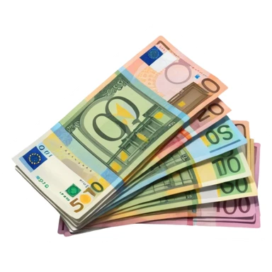 banconote euro sticker