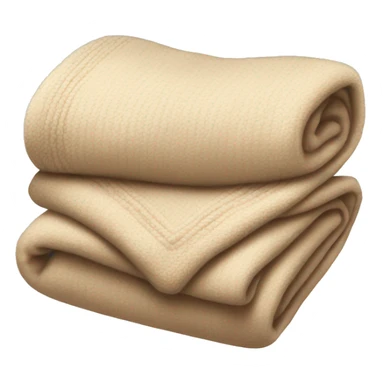 cozy beige blanket sticker