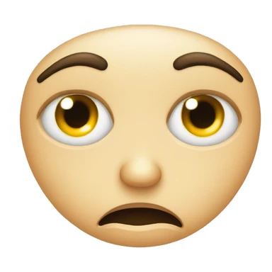 Eye roll with tears sticker