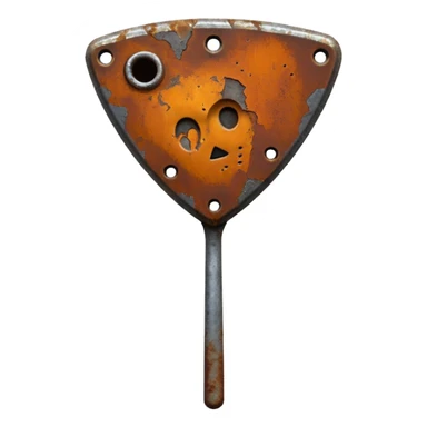 Double-sided quarry pick sticker