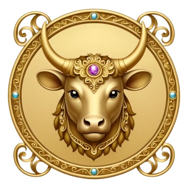 taurus zodiac sign sticker