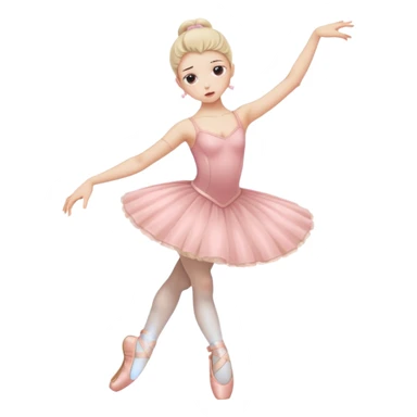 Create an emoji that is this 🙄mixed with 🤮 and at dance 🩰 sticker