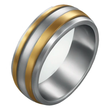 Manly wedding band sticker