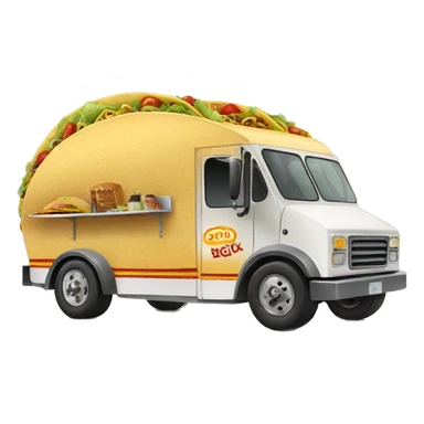 big taco truck sticker