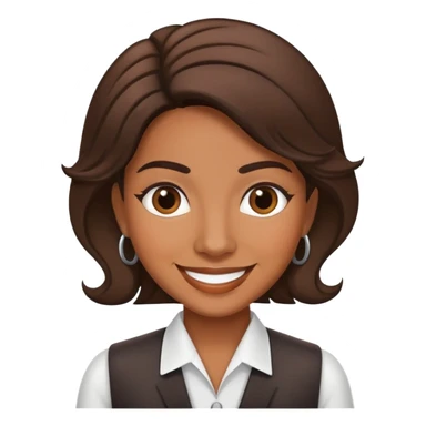 Mexican hair salon manager sticker