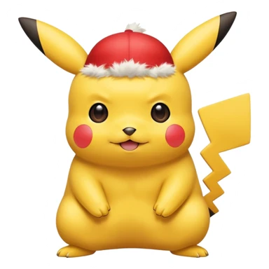 Ash’s Pikachu (no hair!)  sticker
