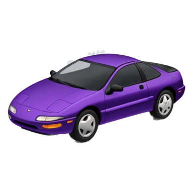 Purple 1993 ford probe gt sticker