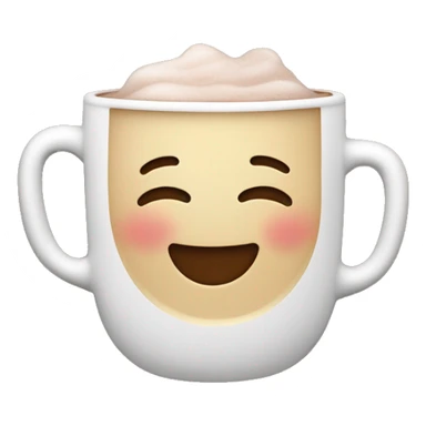 Content Smiling Face – A soft, closed-eyes smile with rosy cheeks, like someone who’s sipping hot cocoa on a chilly day. sticker