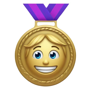 6th place medal sticker