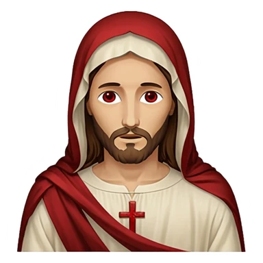 The burial shroud of jesus sticker