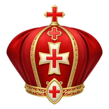 Make me a archbishop mitre I want a catholice mitre make it real life sticker