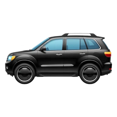 suv side view sticker