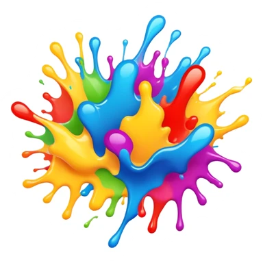 Random color sticker