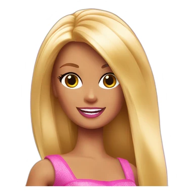 Barbie victorious sticker