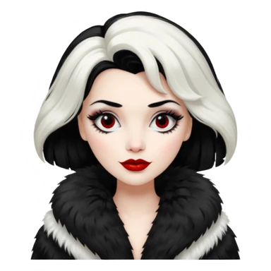 Cruella de vil  sticker