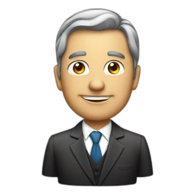 rich businessman sticker