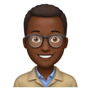 it looks like african developer sticker