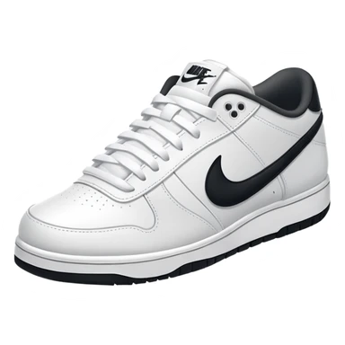 Nike shoes white street shoes sticker