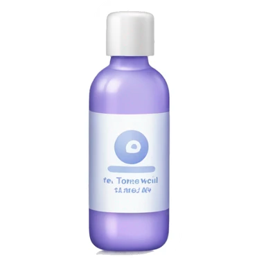 toner consisting of hyaluronic acid sticker