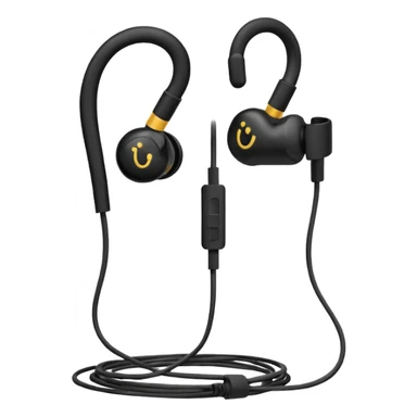 old wired earphones sticker
