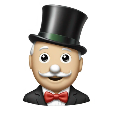 mr.monopoly monopoly go  sticker