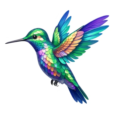 Hummingbird sticker