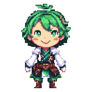 joyful Skirk from Genshin Impact sticker