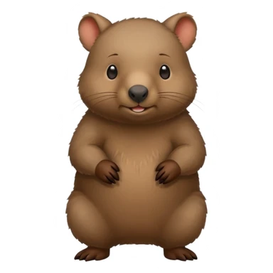 Wombat sticker