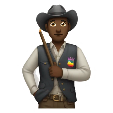 chappell roan holding a lesbian flag sticker