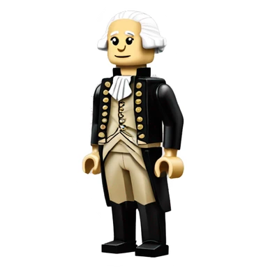 GEORGE WASHINGTON lego full body sticker
