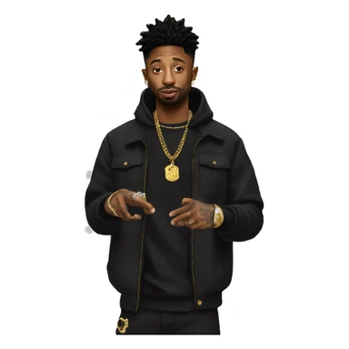 21 savage buying something  sticker