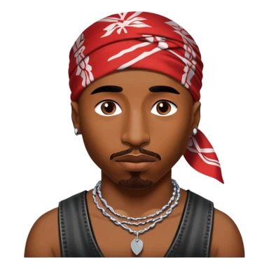 Tupac sticker