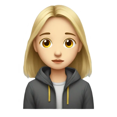 Sad teenager, Russia sticker