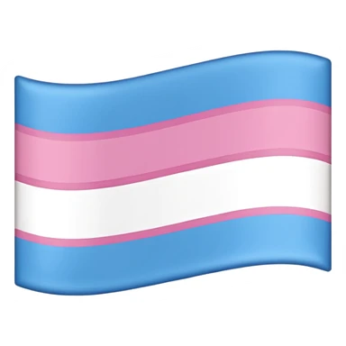 Anti trans flag sticker