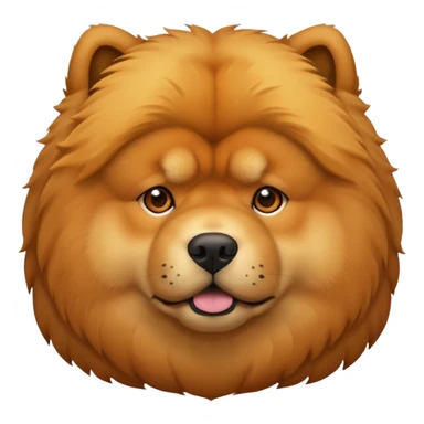 Chow chow dog sticker