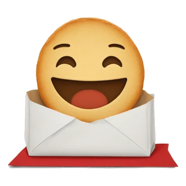 red paper lunch simple sticker